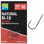Haczyk PRESTON Natural N10 -15szt.