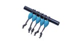 Łączniki DRACON  - Drennan Connectors - Aqua - 5szt.